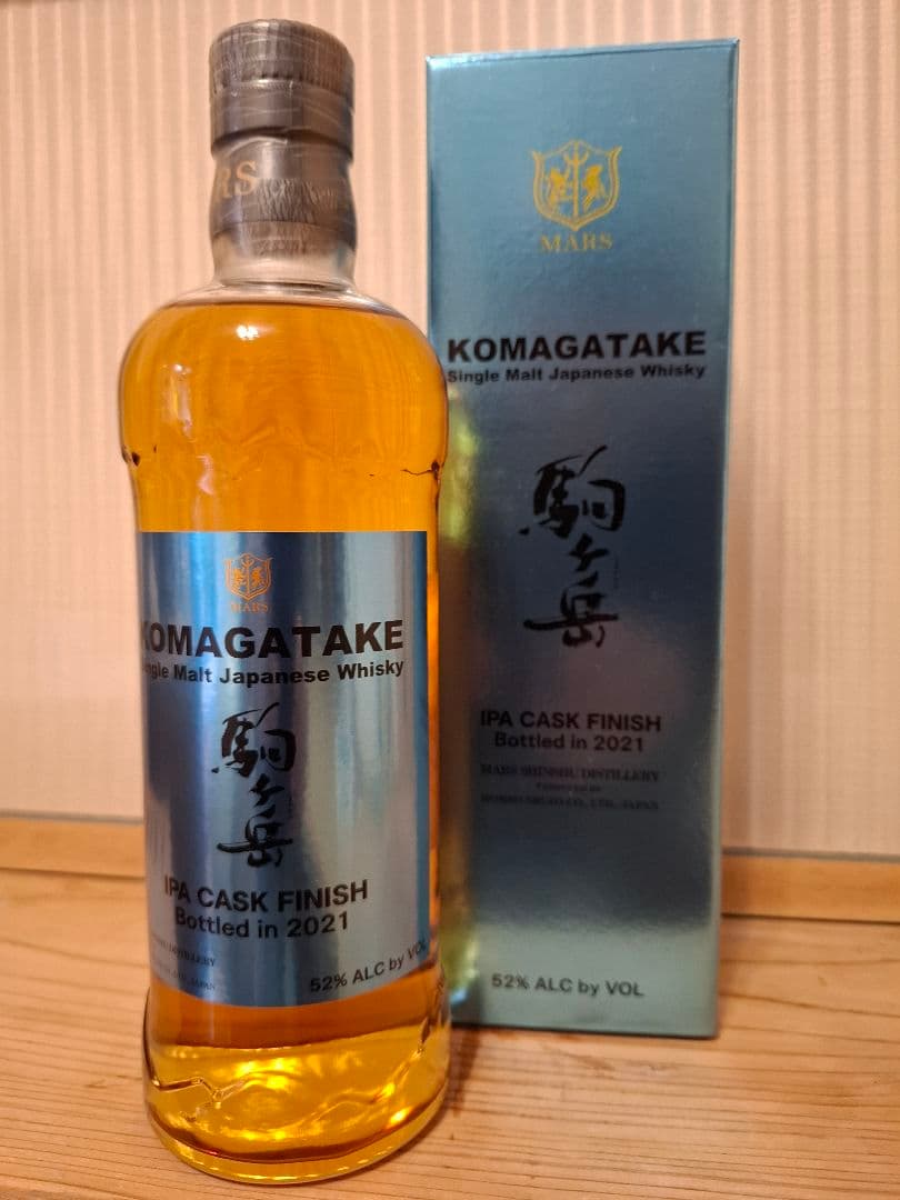 ウイスキー KOMAGATAKE IPA CASK FINISH2021