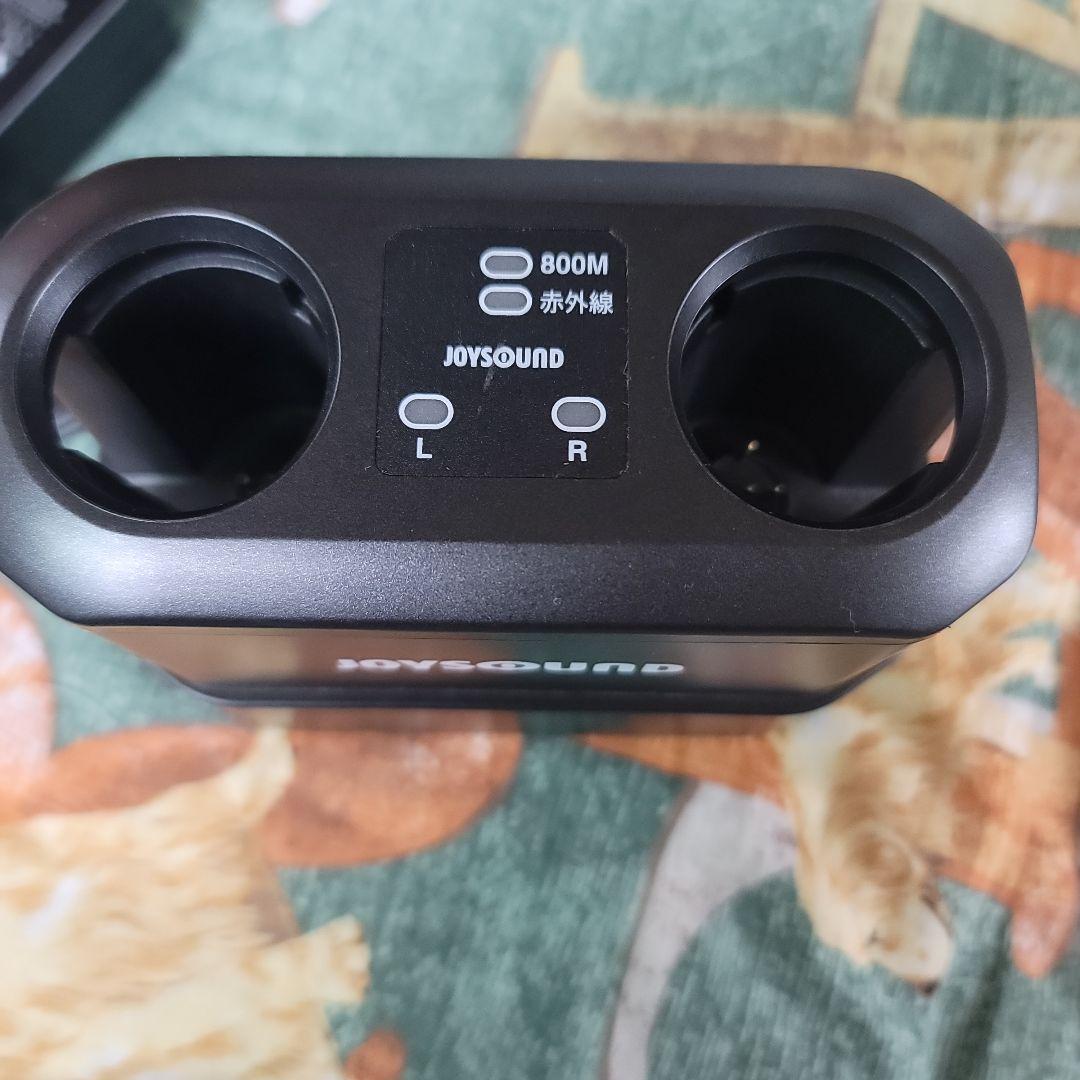 美品 JOYSOUNDカラオケマイクセット&アンプ付き専用
