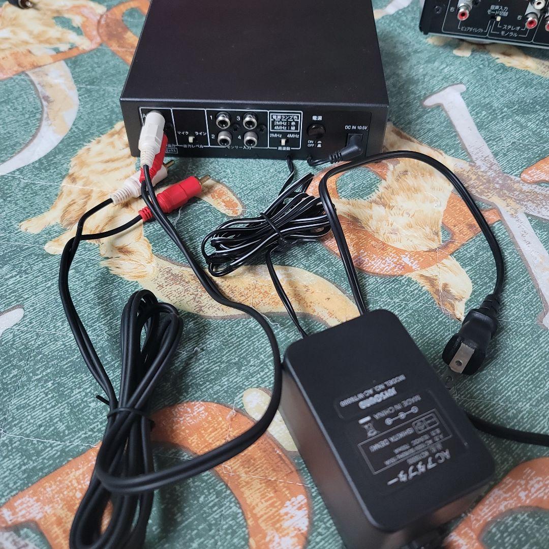 美品 JOYSOUNDカラオケマイクセット&アンプ付き専用