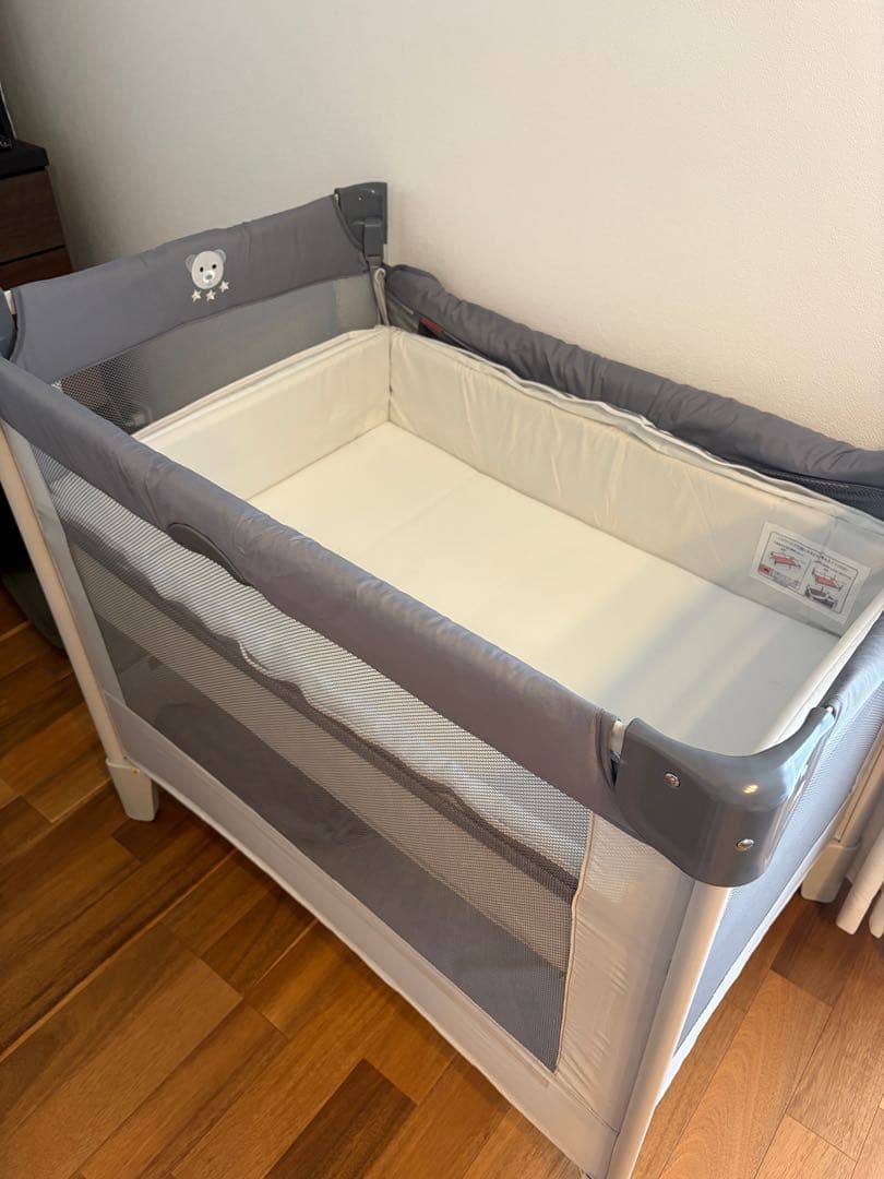 【美品】アップリカ　ココネルエアーab グレーベアー