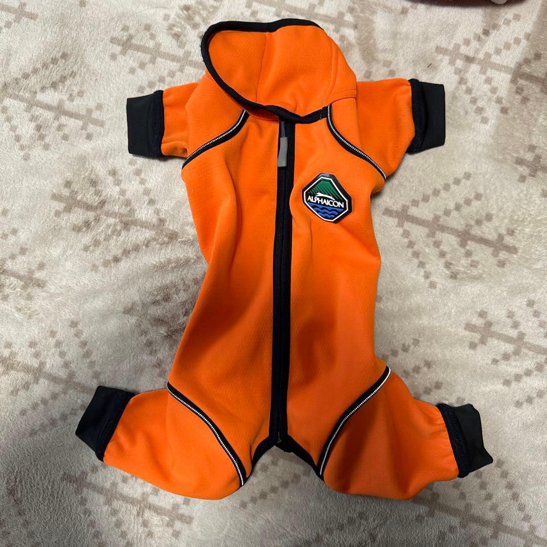 ALPHAICON 犬服 オレンジ色 Sサイズ