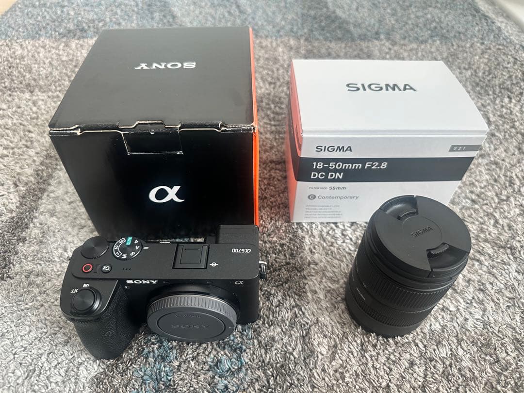 SONY α6700 SIGMA 18-50mm F2.8 セット