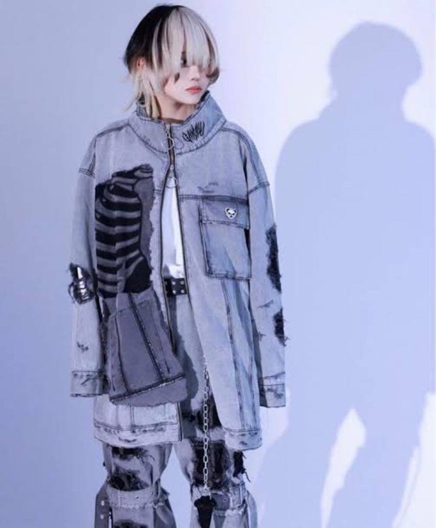 Gamchu ガムチュ 壊卍壊デニムジャケット