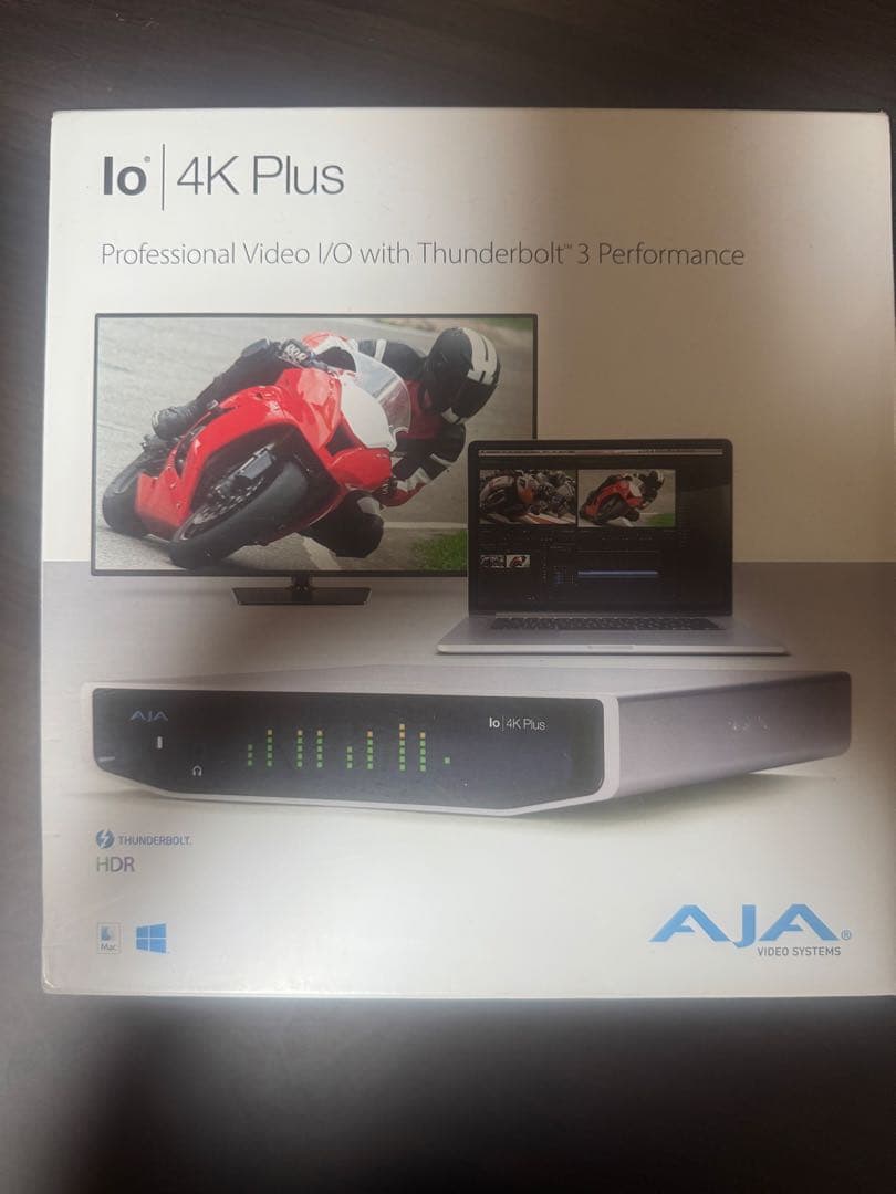 その他 AJA io 4K Plus Thunderbolt 3