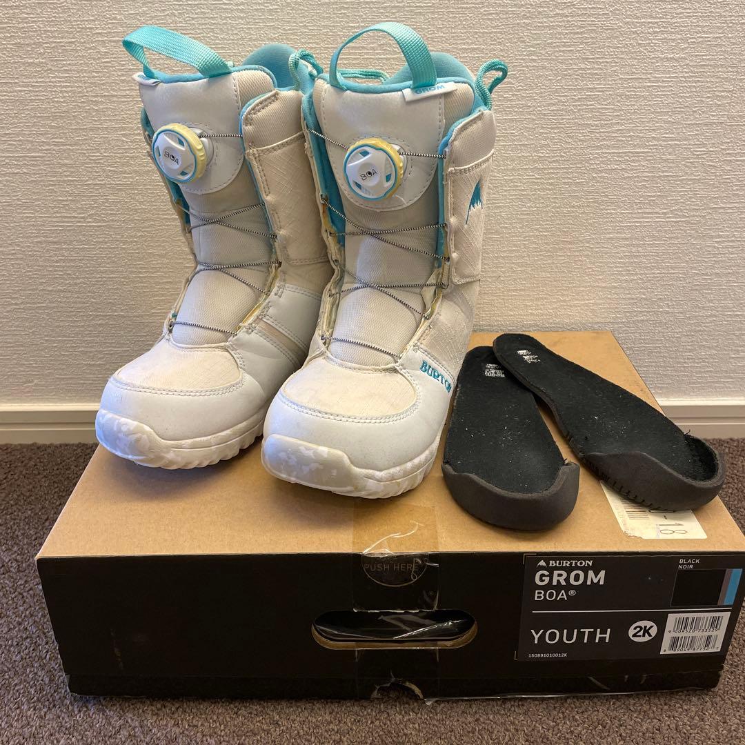 【マコト】Burton Grom BOA スノーボードブーツ 20.5cm