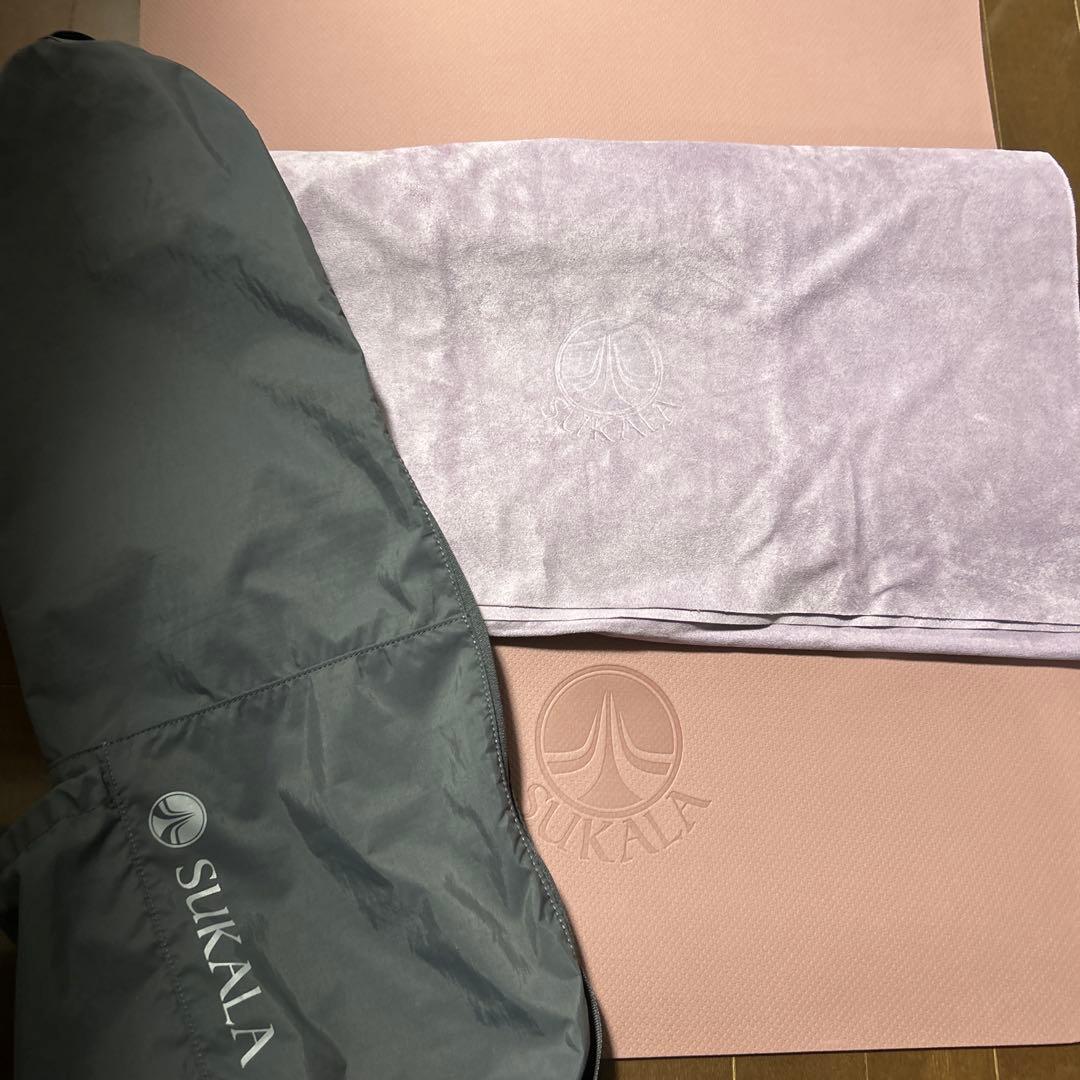 SUKALA スカーラ ヨガマット ラグ 収納バッグ ボトル LAVA
