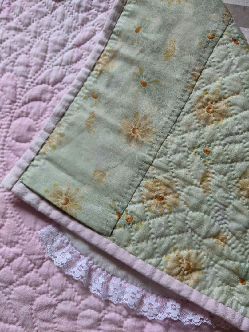 スーちゃん　パッチワークキルト　タペストリー