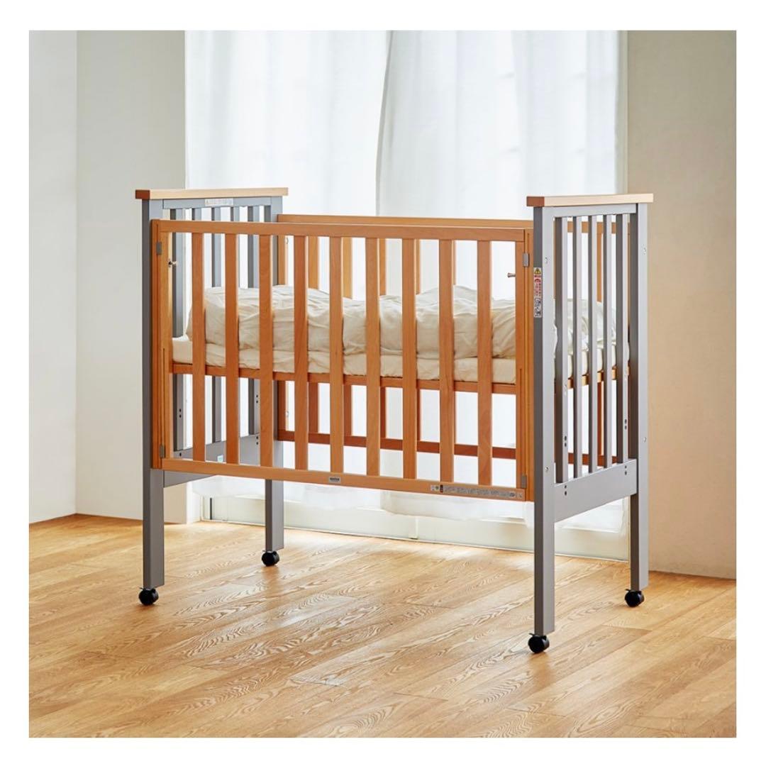 KATOJI 木製ベビーベッド