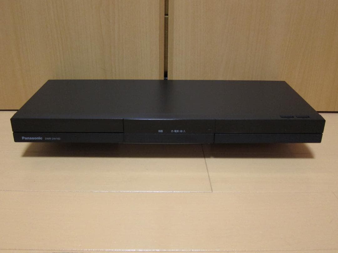 ほぼ新品！新品HDDへ交換！Panasonic ディーガ DMR-2W102