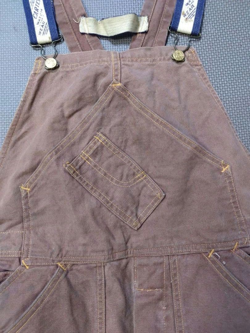 CARTER'S 50s ヴィンテージブラウン オーバーオール