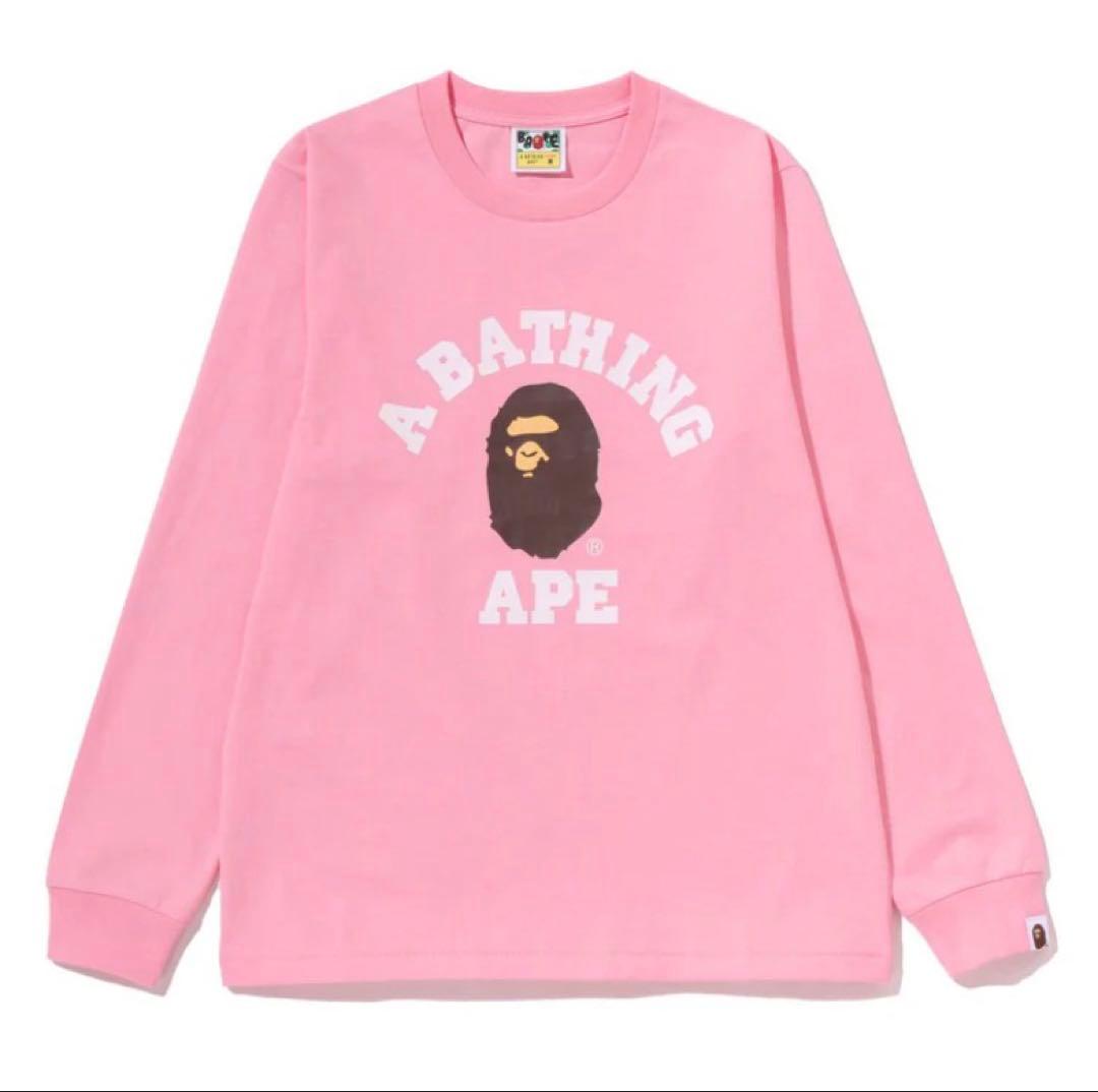 A BATHING APE エイプ　ロングスリーブTシャツ