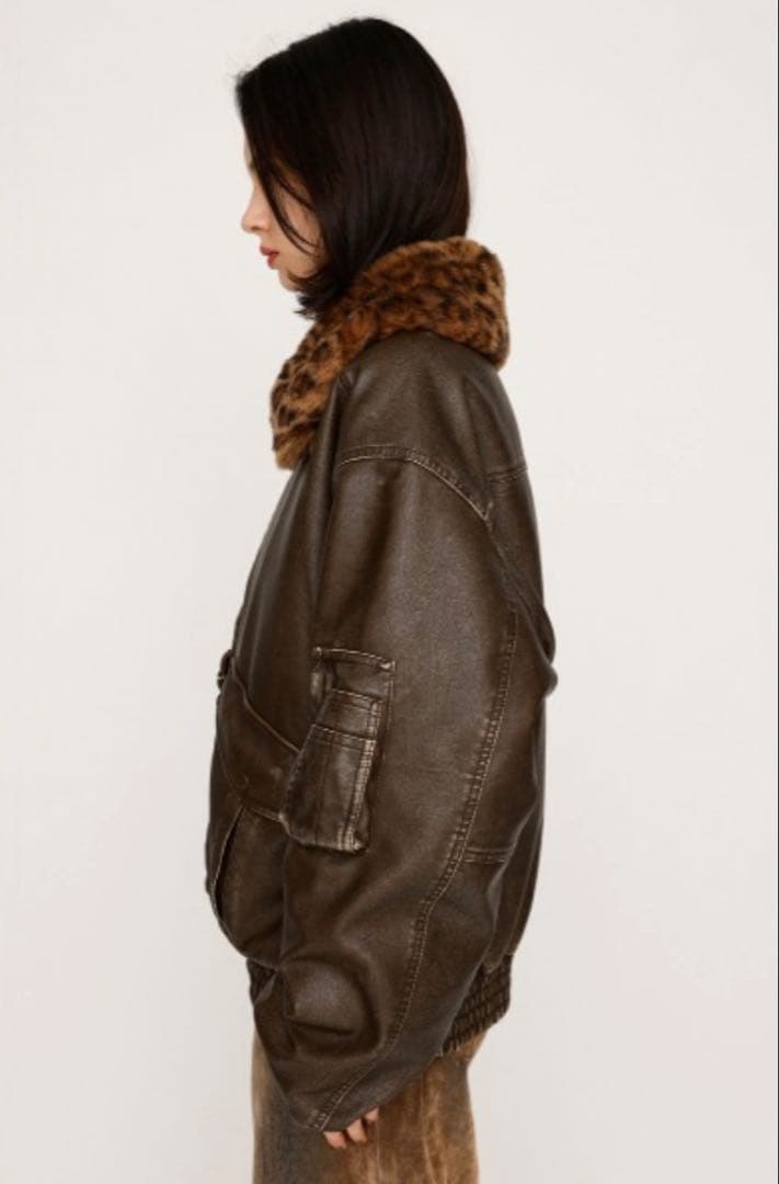 SLY WASHED PUFFER ブルゾン BRN