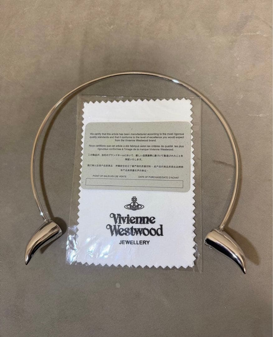 Vivienne Westwood ヴィヴィアン ホーンティアラ シルバー　新品