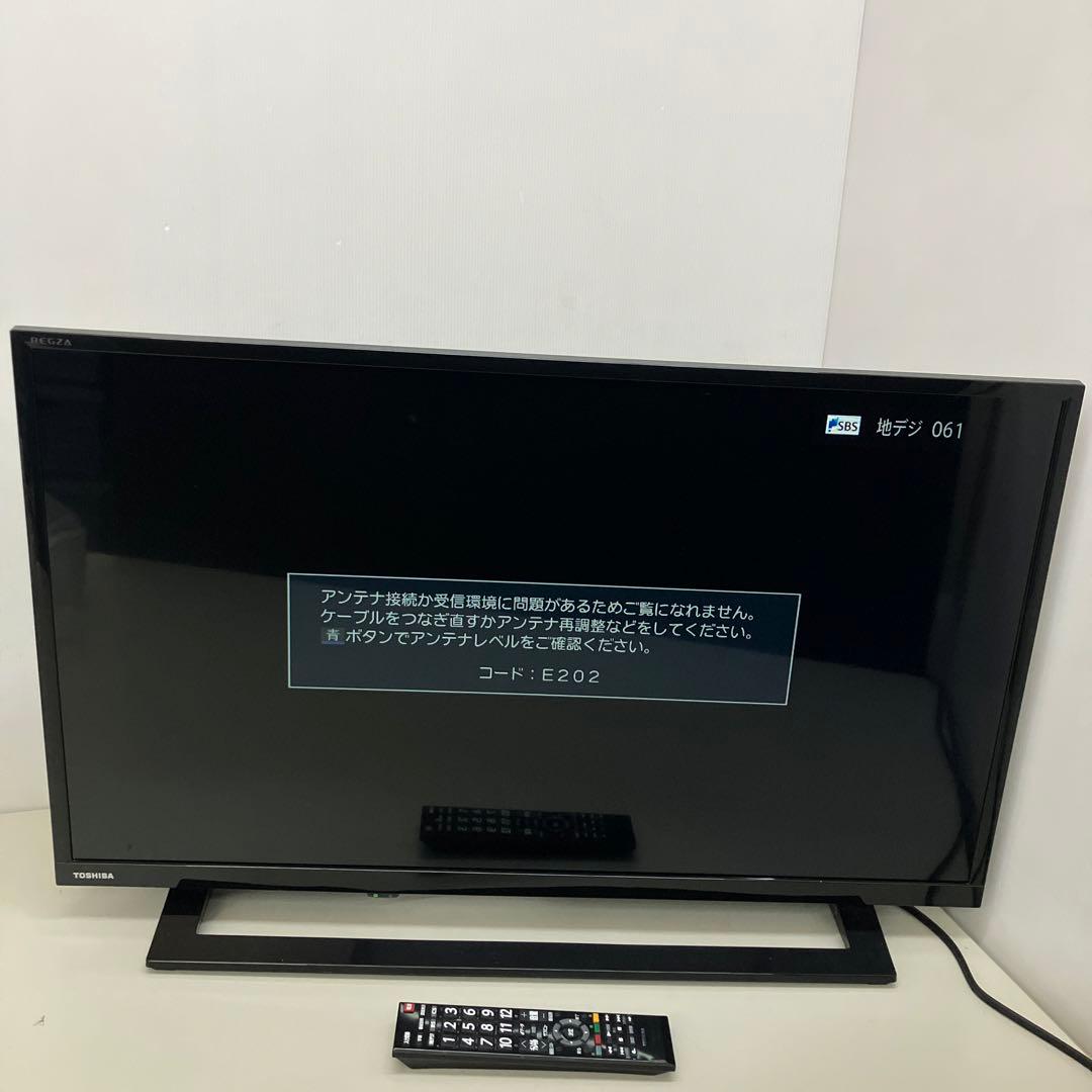 TOSHIBA 東芝 32型液晶テレビ TV 2019年製 レグザ C前