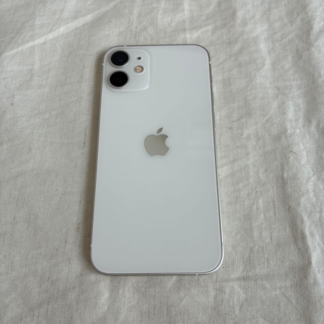 Apple iPhone 12 mini 128GB ホワイト 箱　iFace