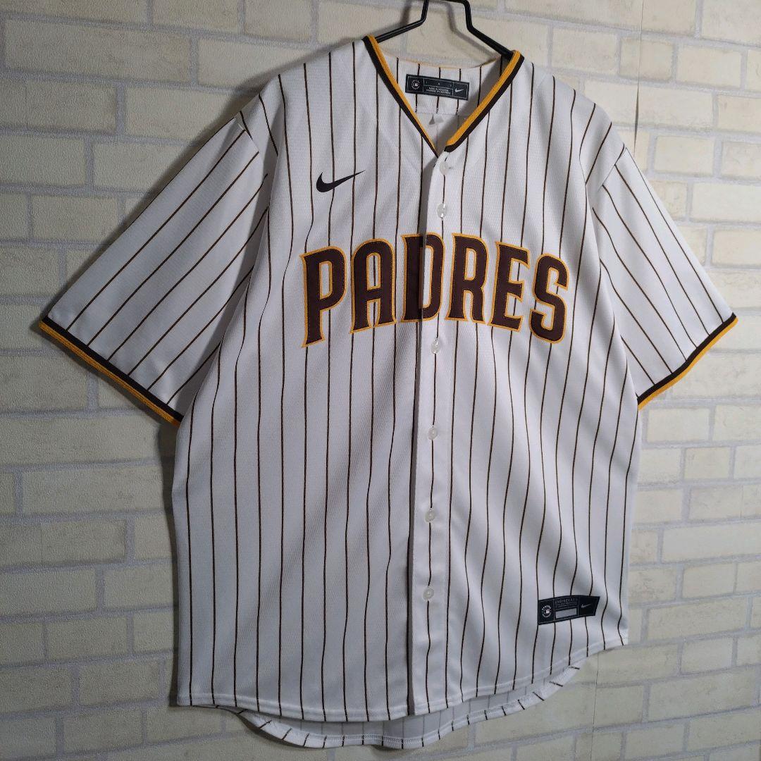 ナイキ★MLB パドレス タティス.Jr ユニホーム ゲームシャツ ホーム L