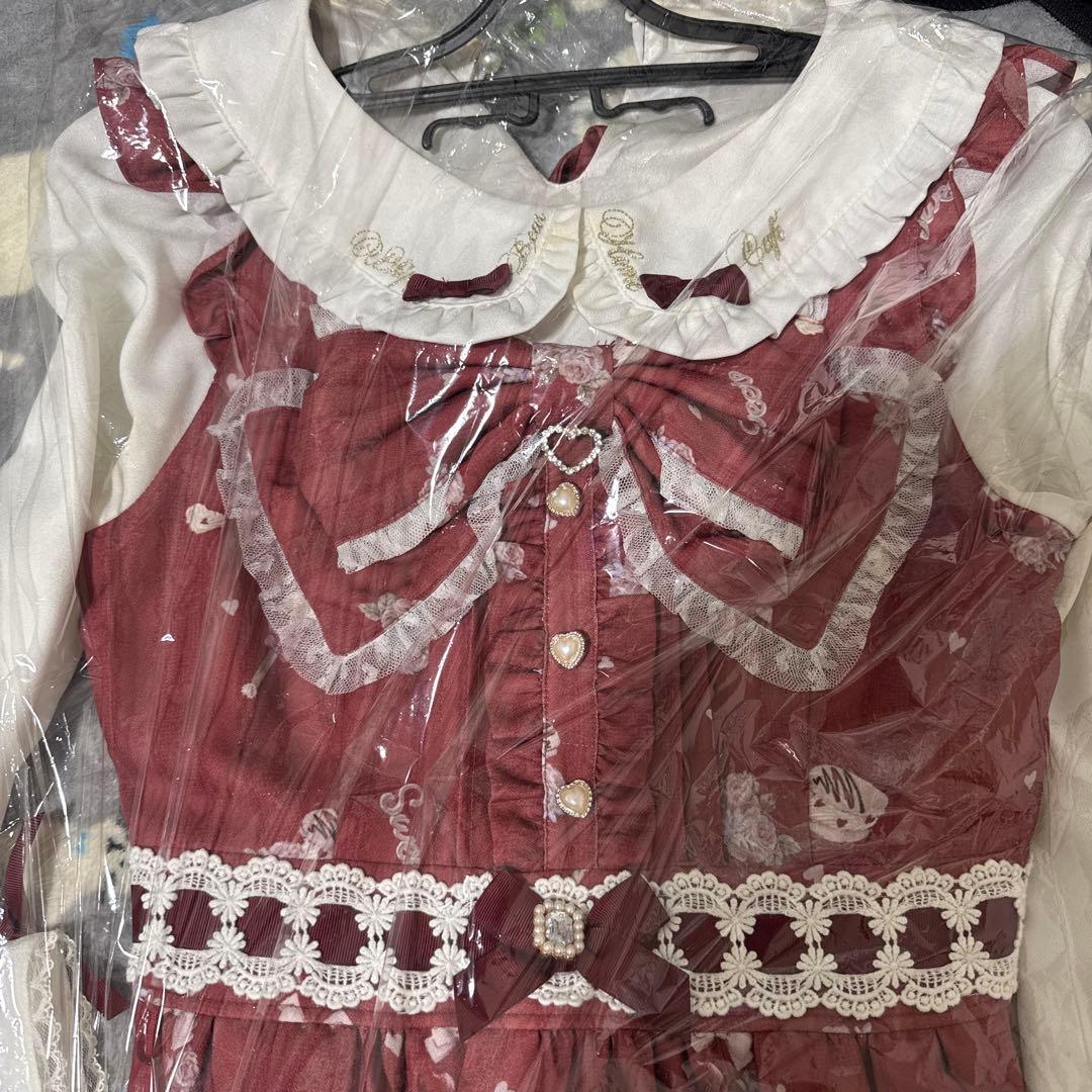 LIZLISA ワンピース 赤