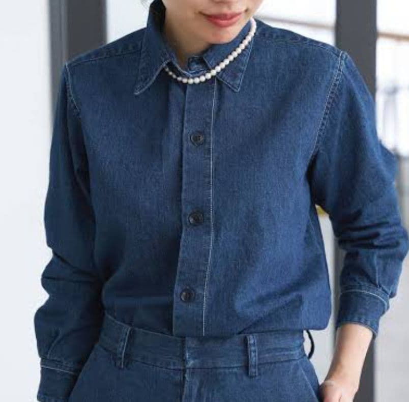 J.B.ATTIRE/ジェービーアタイア 別注 Cannes デニムシャツ