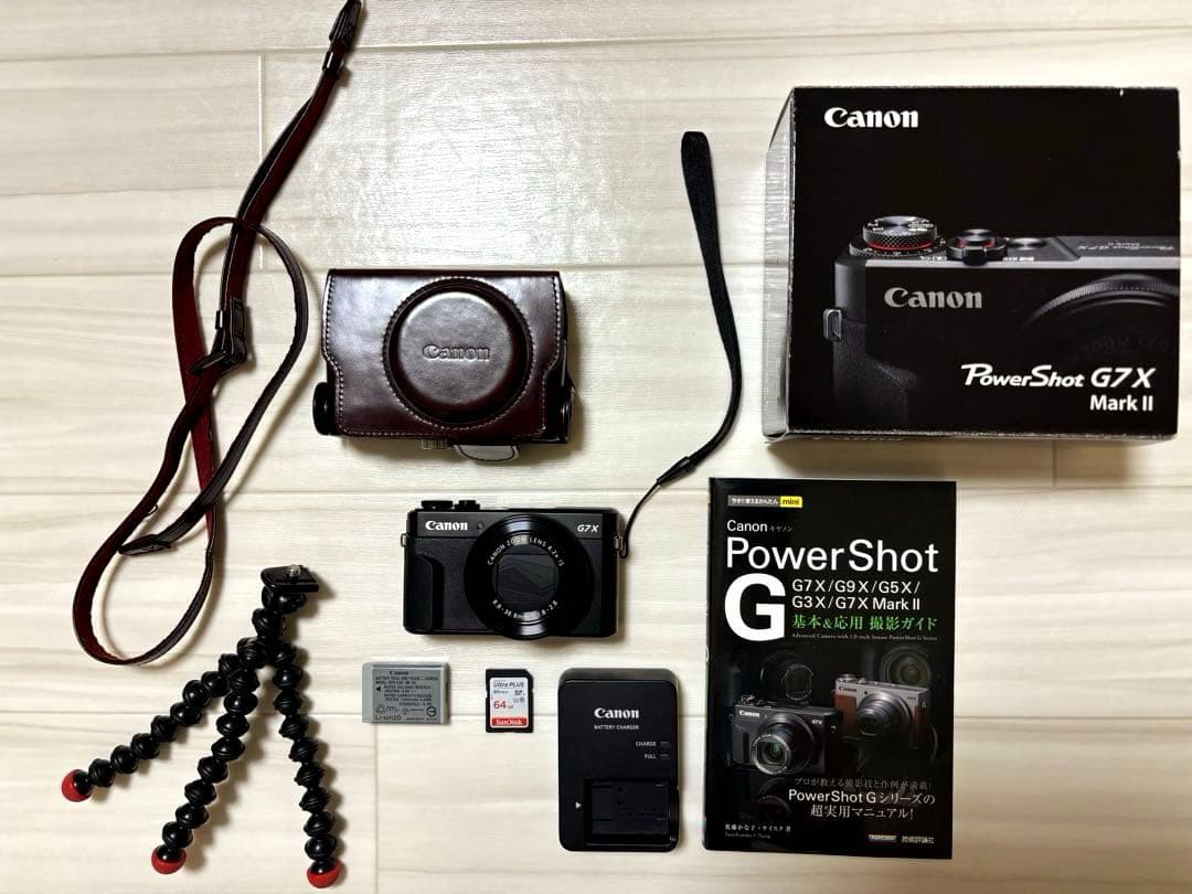 PowerShot G7X MarkⅡ Canon 【付属品多数】