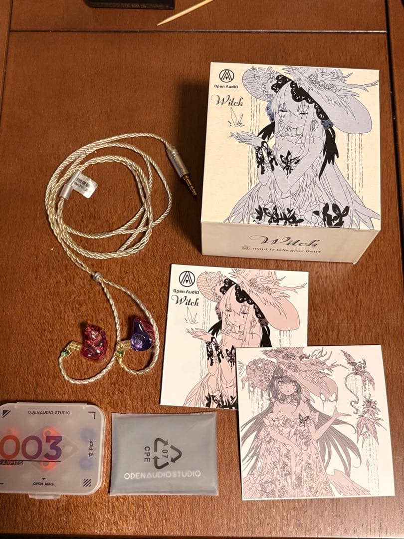 【QuetzalAudio】Open Audio Witch カナル型イヤホン