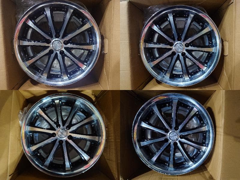 30アルファード, ハリアー,CX-5に! Varianza 19×8J 4本