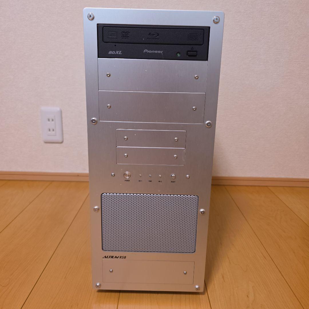 旧型自作PC Blu-ray搭載