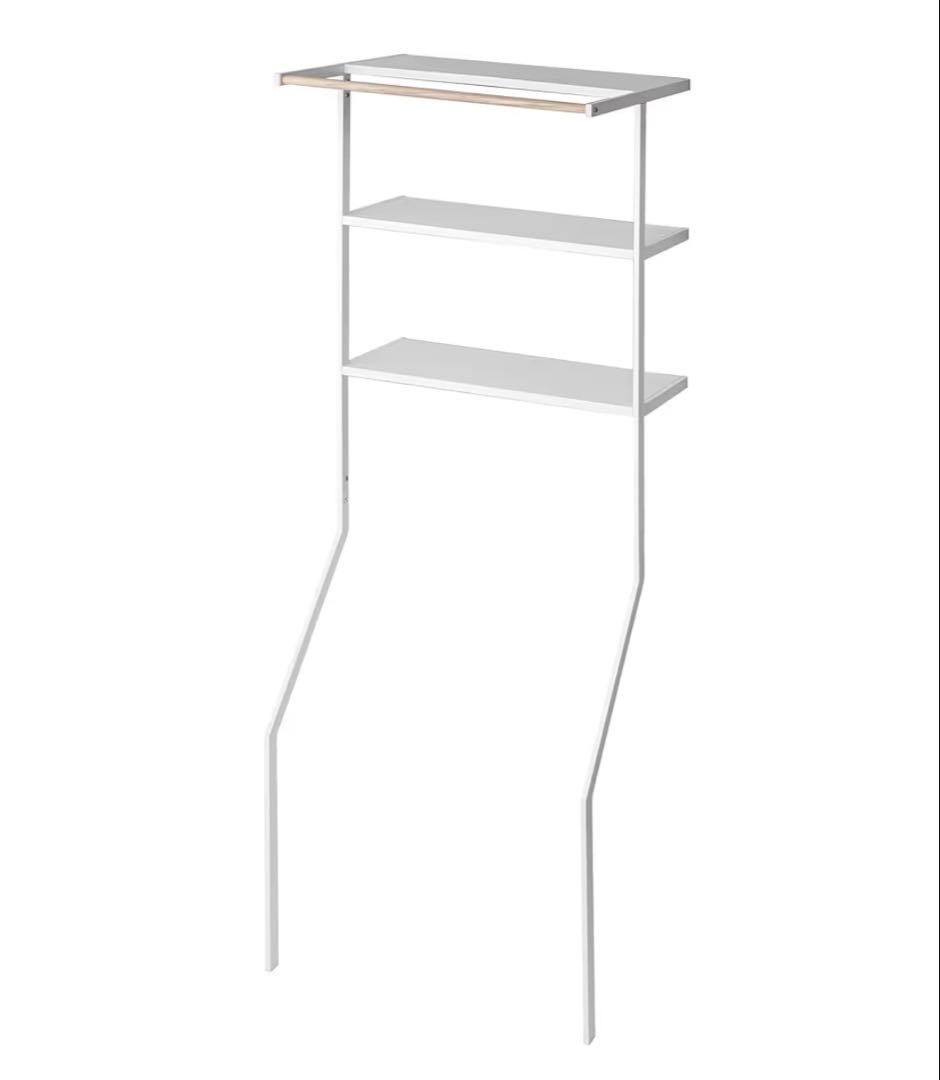 【Himariさま専用/山崎実業】立て掛けランドリーシェルフ タワー