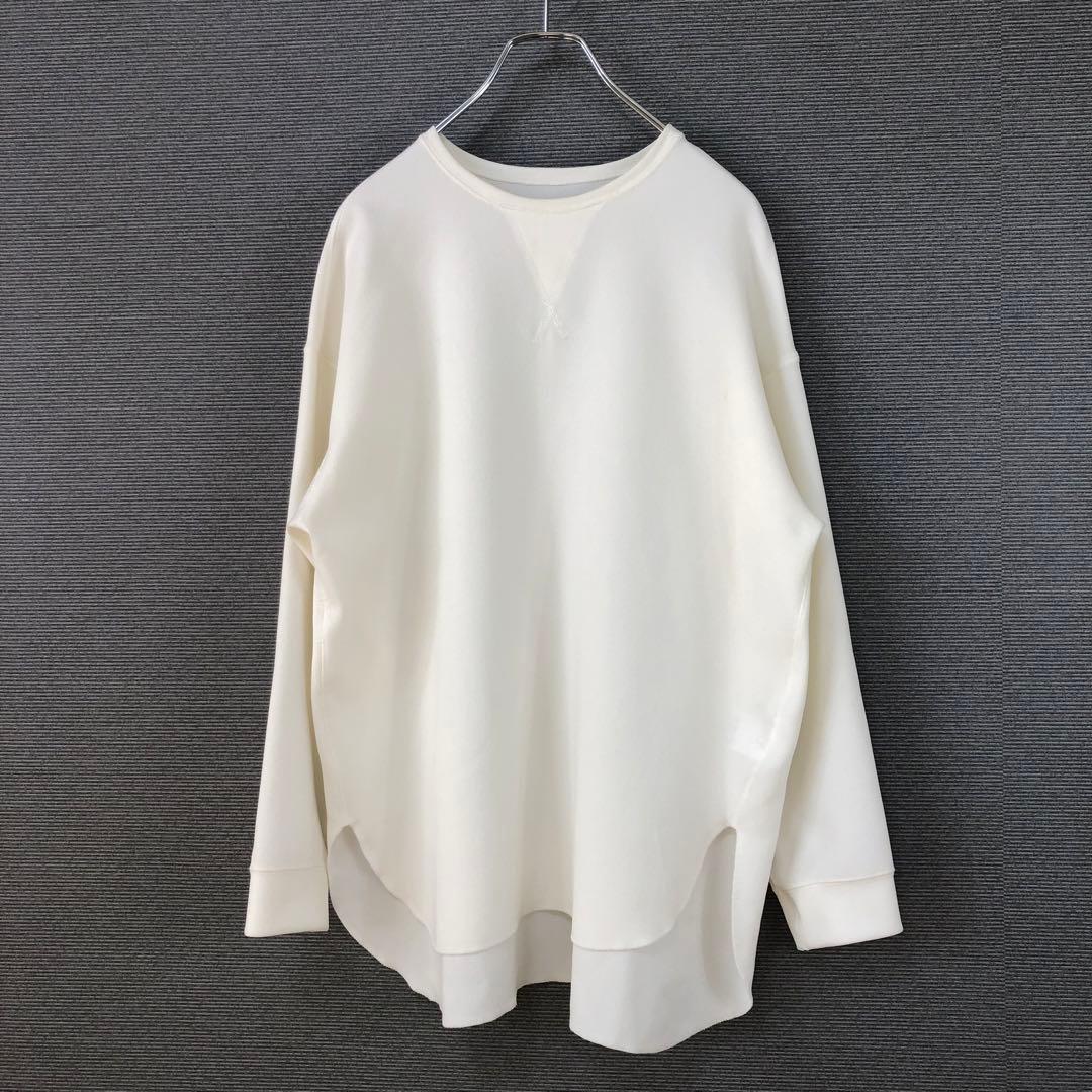 Whim Gazette Vガゼットプルオーバー 36 オフホワイト