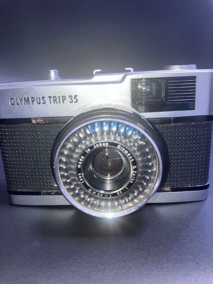 トリップ35 オリンパス　分解整備　色違い
