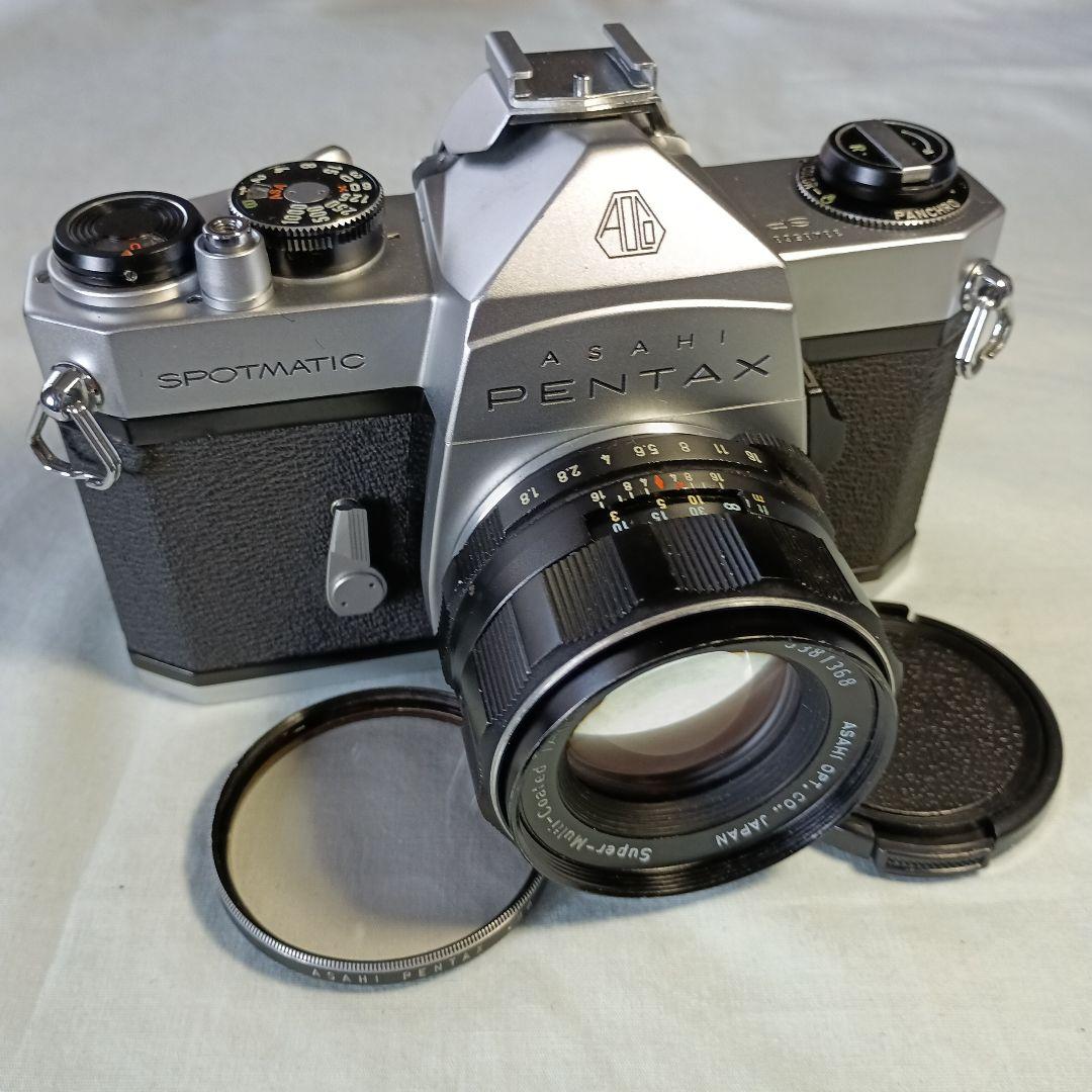 整備済 PENTAX SP +SMCタクマー 55mm f1.8 完動美品