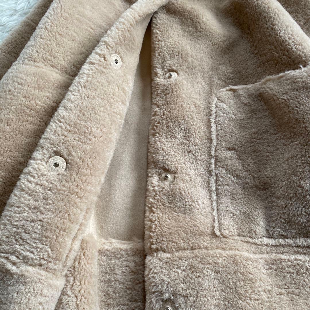 carrycafune カフネeco mouton jacket/エコ