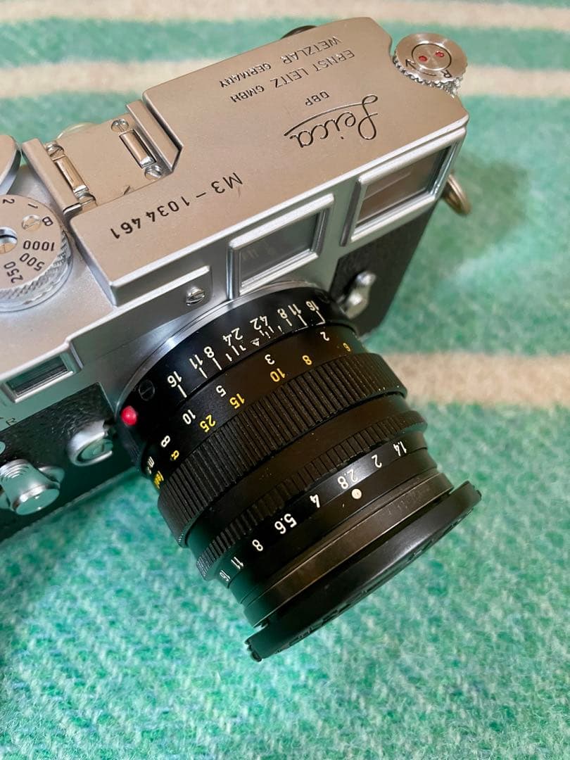 ライカ　leica M3 summilux 50mm F1.4レンジファインダー