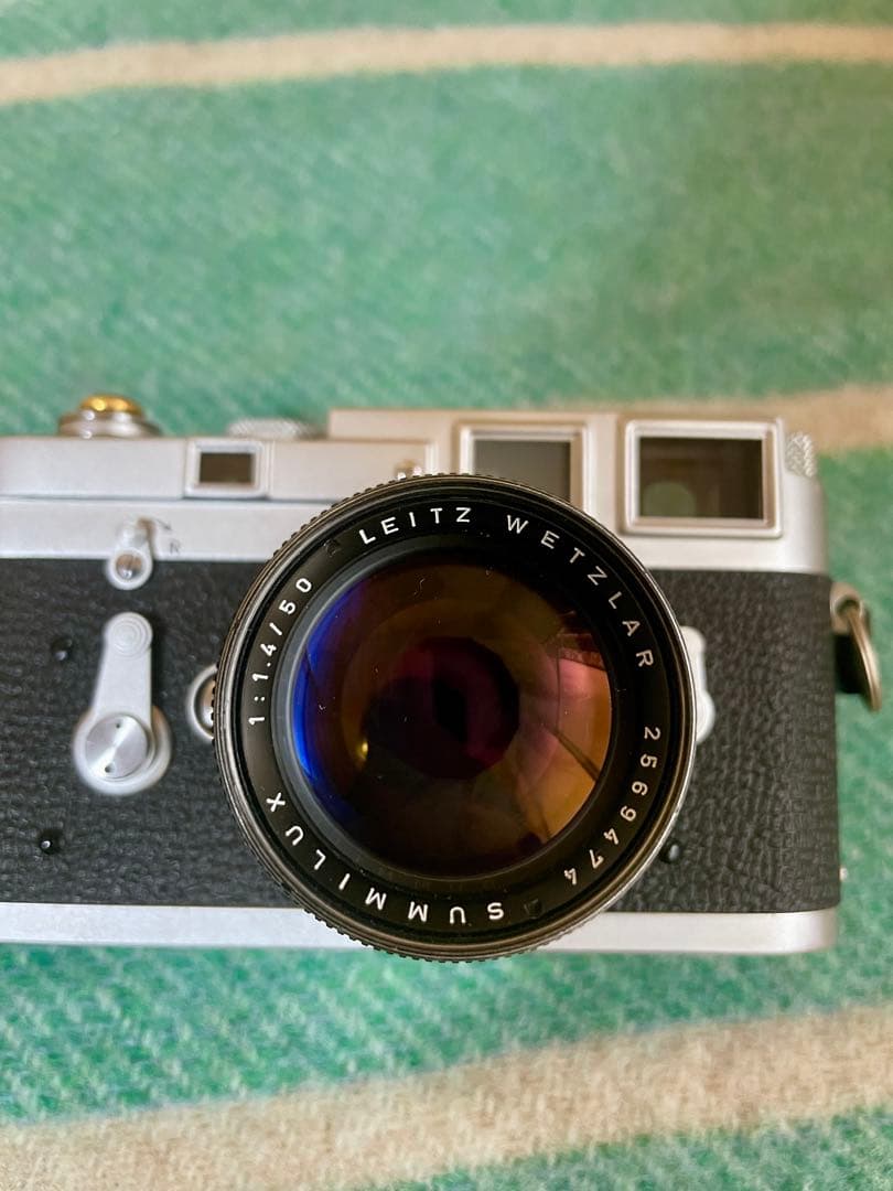ライカ　leica M3 summilux 50mm F1.4レンジファインダー