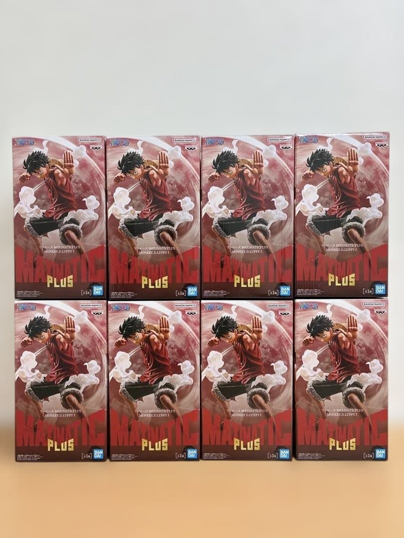 ワンピース　MAXIMATICPLUS ルフィフィギュア 8個セット