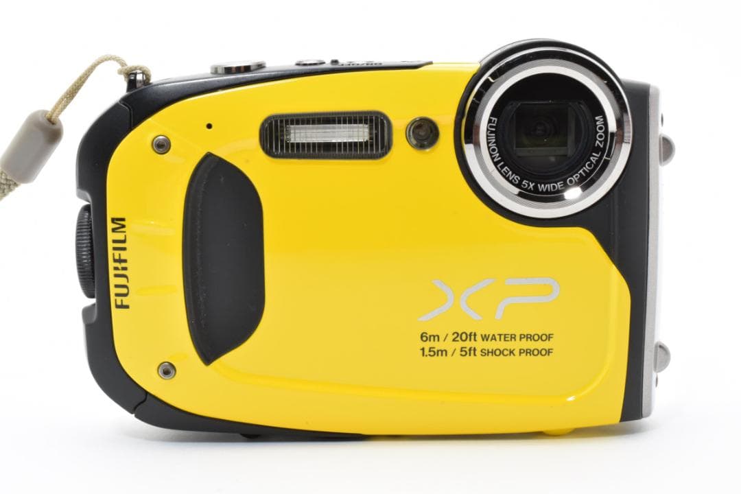 【美品】FUJIFILM FINEPIX XP60 イエロー　動作確認済
