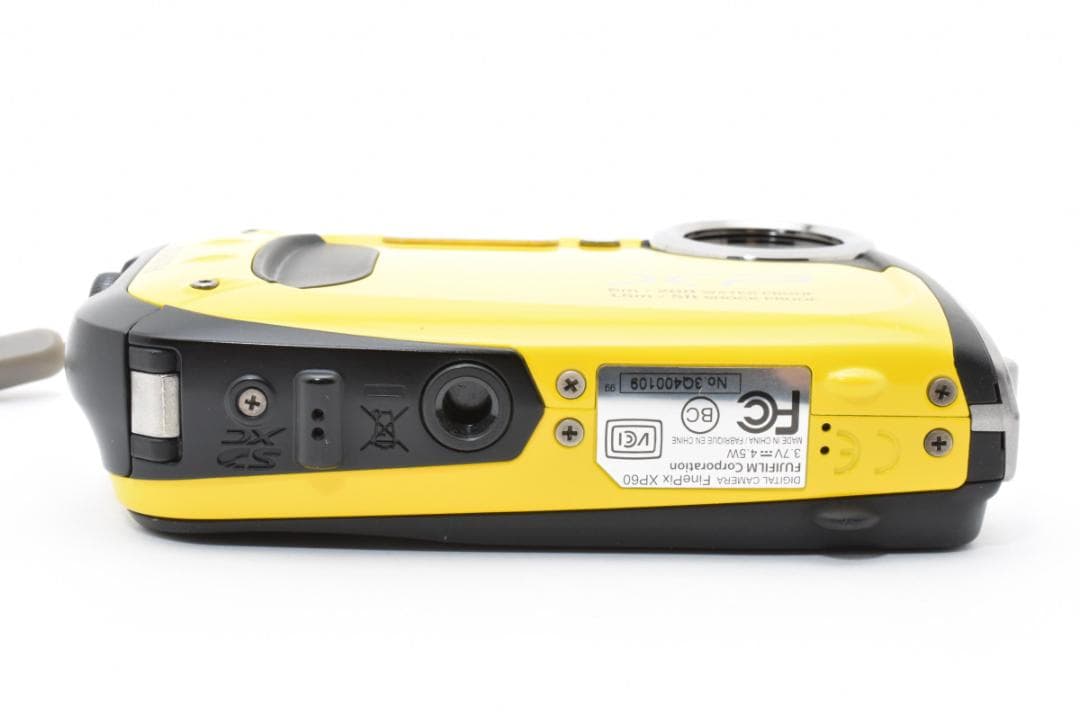 【美品】FUJIFILM FINEPIX XP60 イエロー　動作確認済