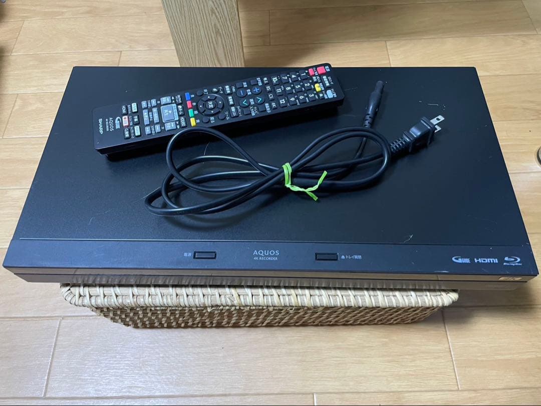 SHARP ブルーレイレコーダー　4B-C20BT3