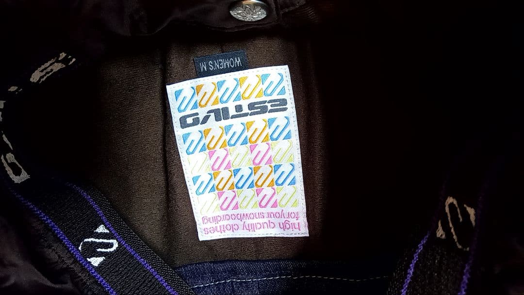 ESTIVO 上下セット スノーボードウェア 女性用 L-Mブーツカットデニム風