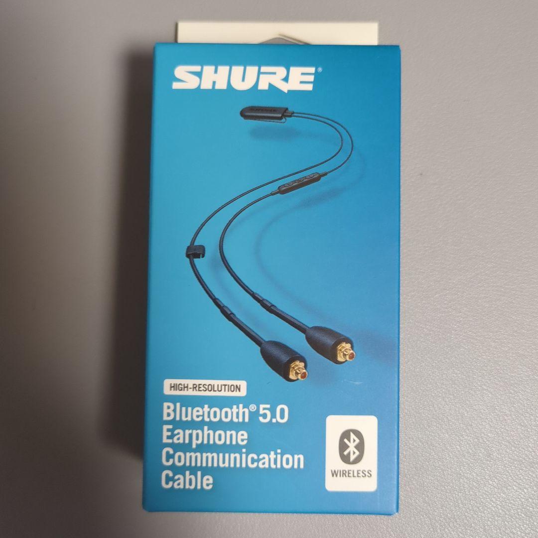 SHURE Bluetooth 5.0 イヤフォンケーブル