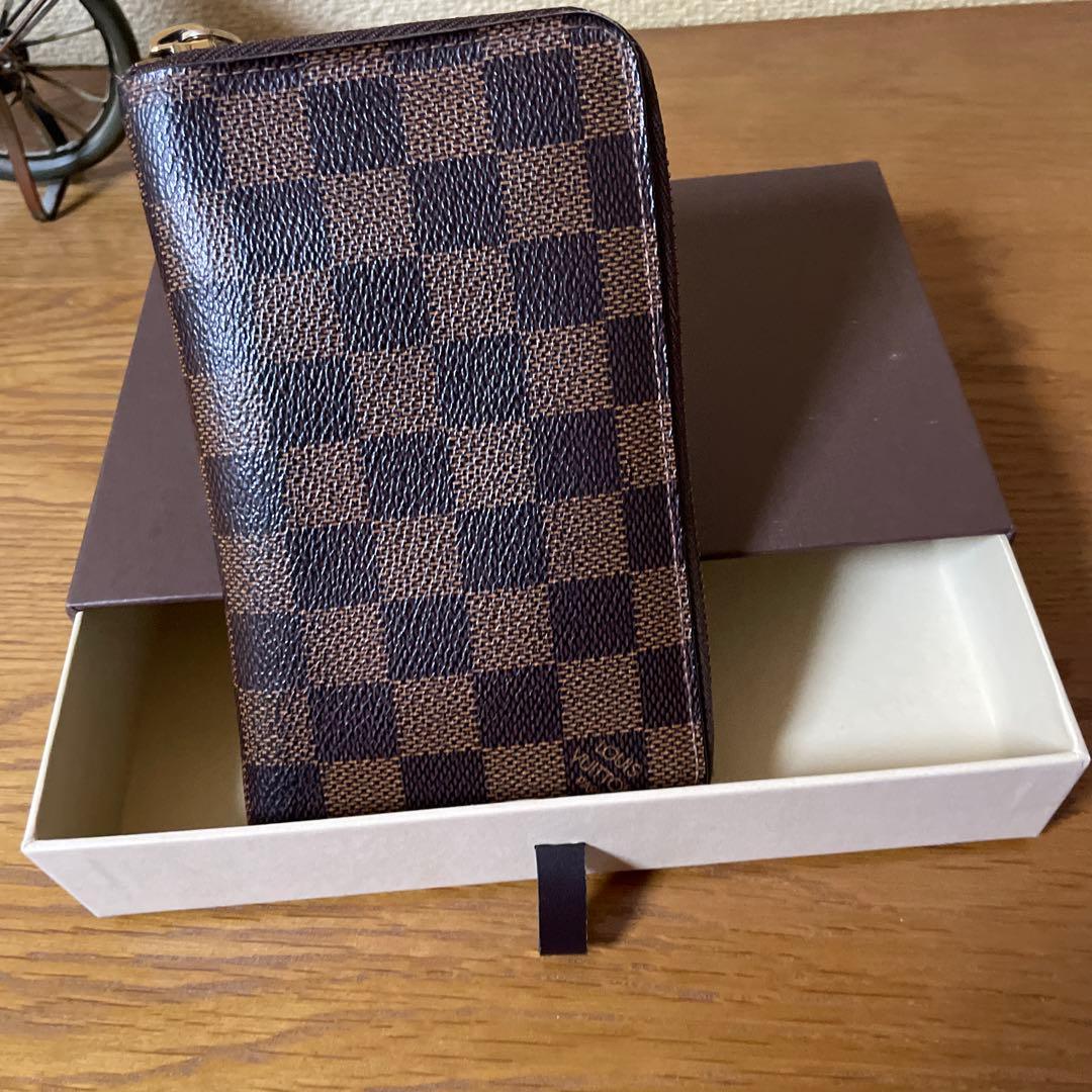 ルイヴィトン ダミエ ジッピー　コンパクトウォレット