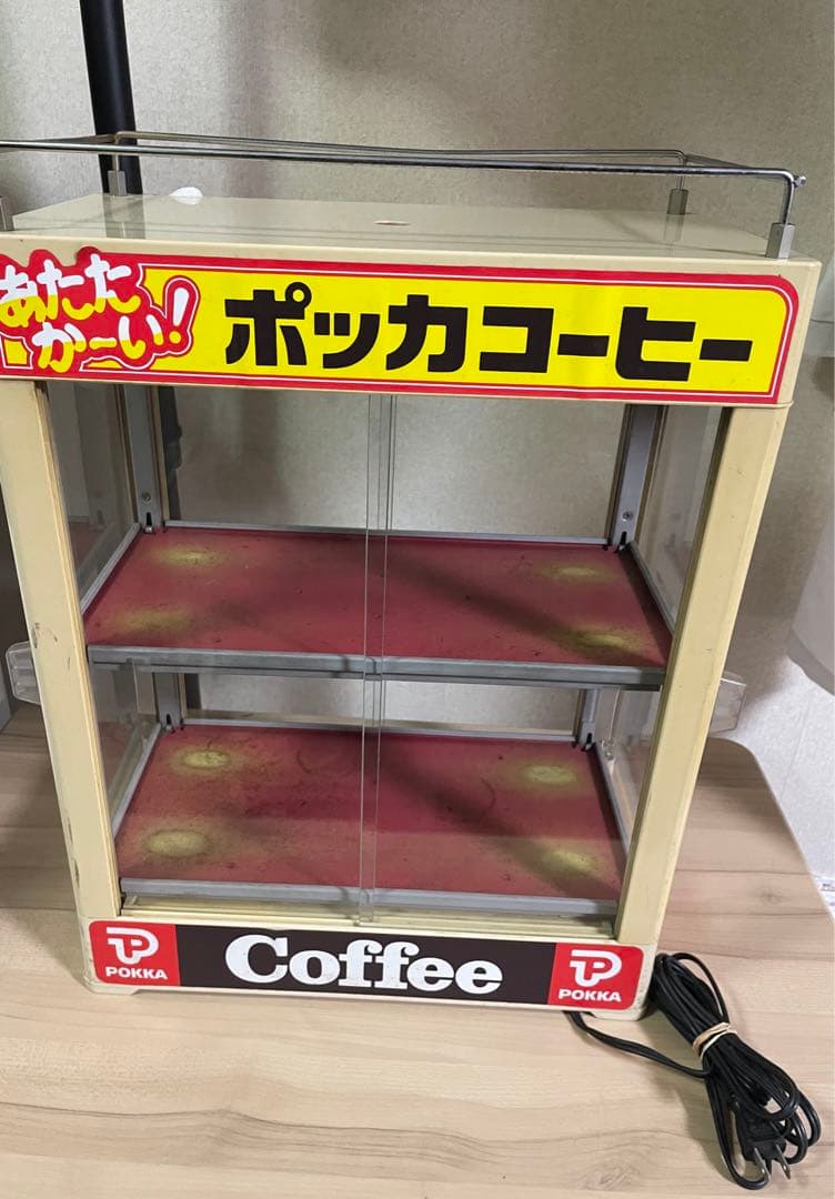 缶ウォーマー　ポッカコーヒー　レトロ