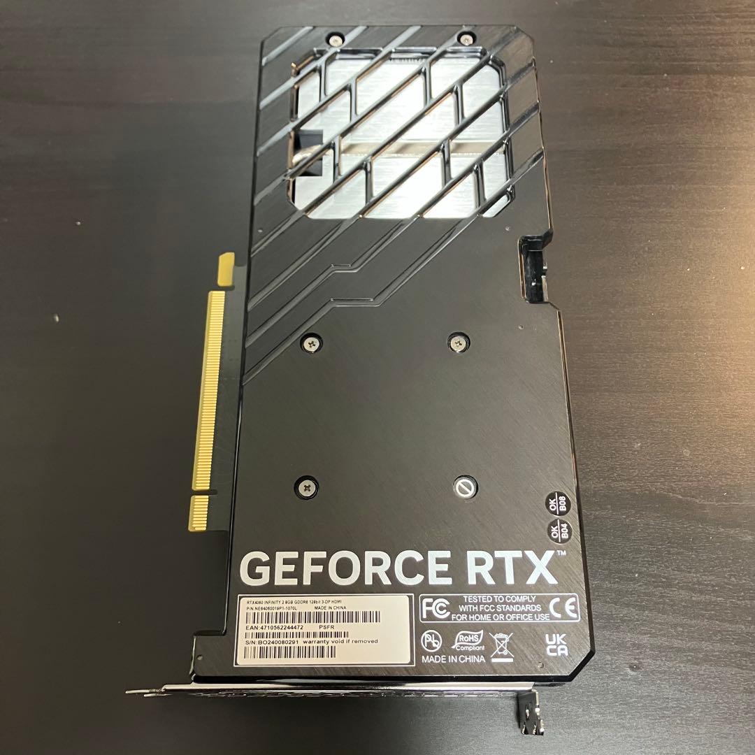 Palit GeForce RTX 4060 8GB グラフィックボード