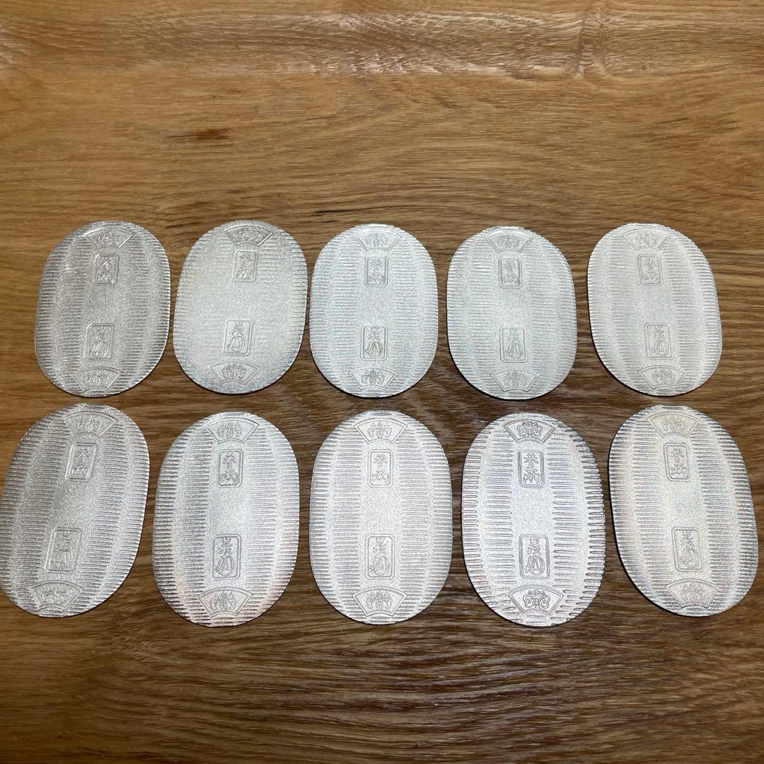純銀小判10枚