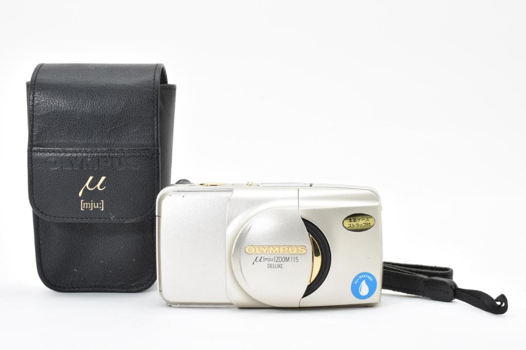 【美品 ケース付】OLYMPUS μ [mju] ZOOM 115 DELUXE