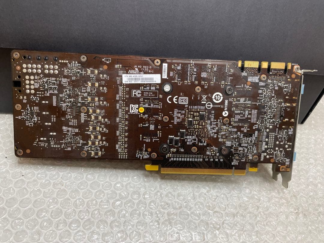 グラフィックボード・グラボ・ビデオカード MSI GeForce GTX980 4GD5 OCV1