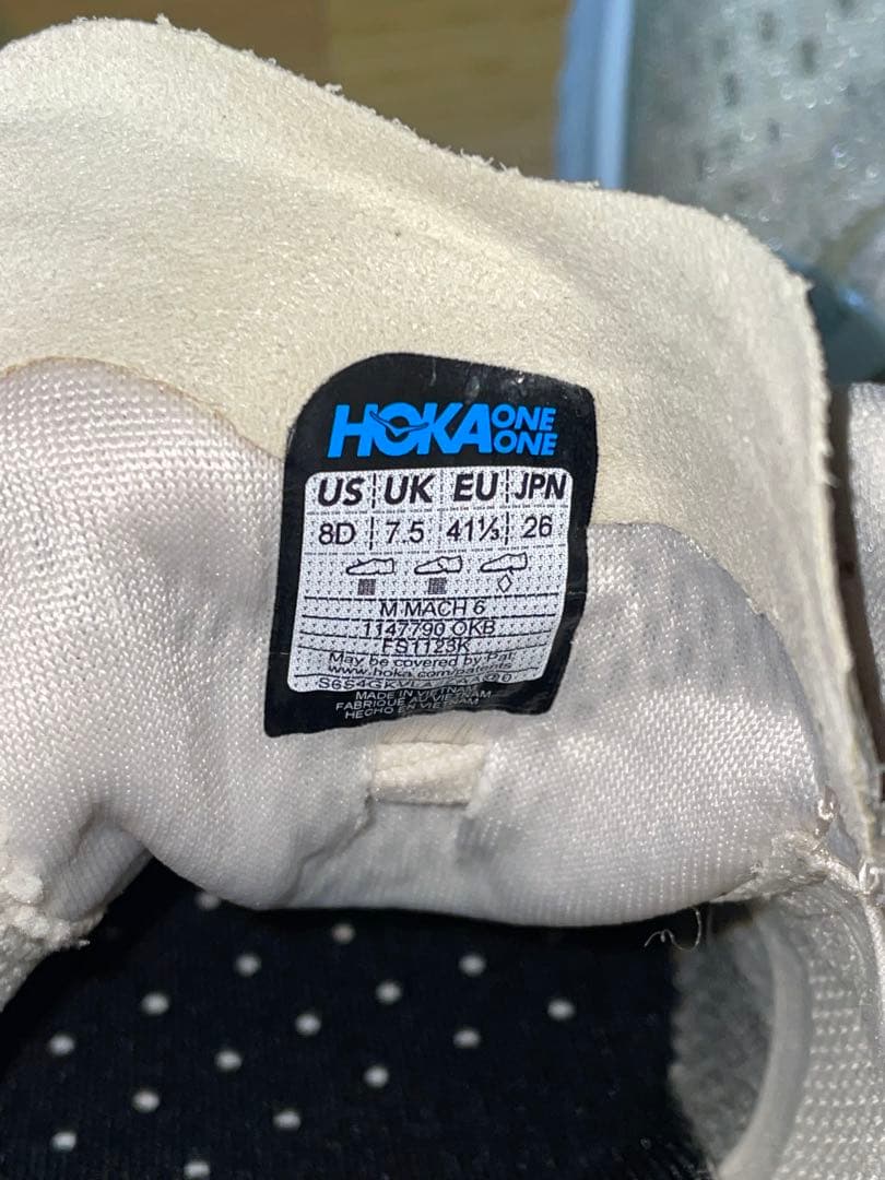 HOKA MACH6 / ホカ マッハ6 26cm