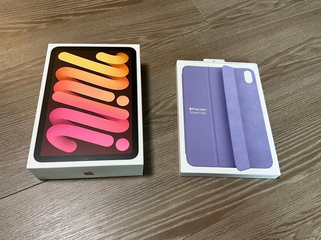 iPad mini 第6世代 wifi 64GB pink 本体とカバー付き