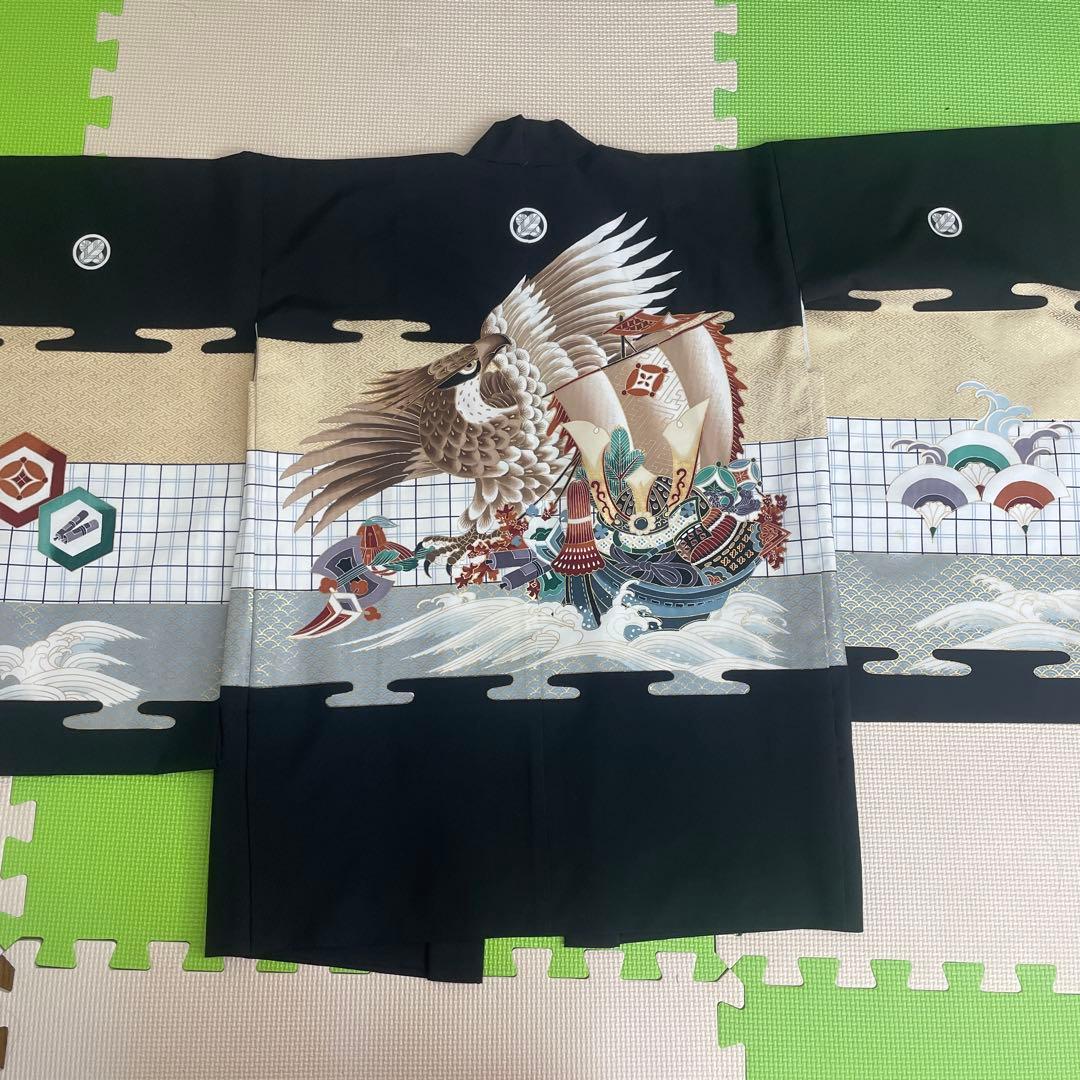 お値下げ！七五三　5歳男児　鷹　宝船　身長110cm前後