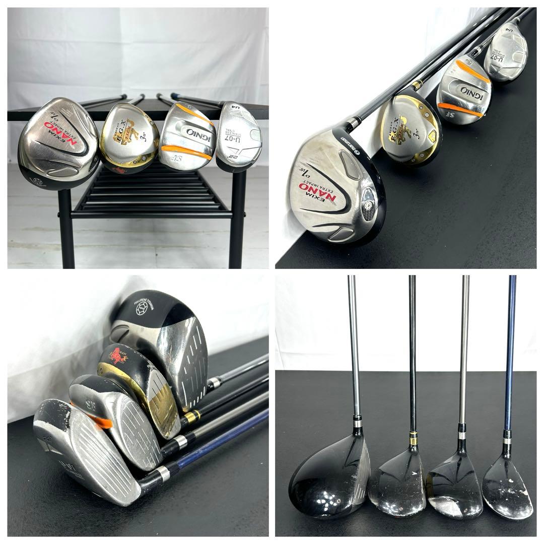 本格派 メンズゴルフクラブ 15本 フルセット ゴルフセット お試しセット