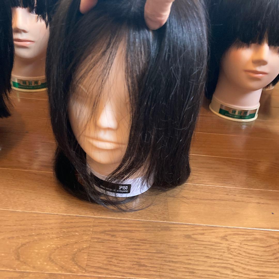 練習用　ウィッグ　おまとめ